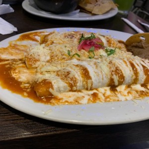 Enchilladas Rojas 