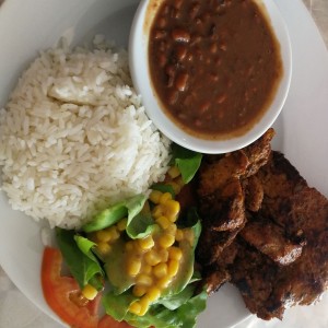 almuerzo con Chuletas