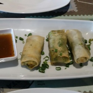 Spring rolls de camaron