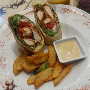 Wrap de Pollo Thai