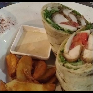 Wrap de Pollo Thai