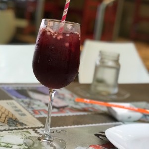 Copa de Sangria tinta