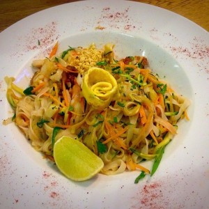 Phad Thai de Mariscos 