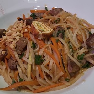 Phad Thai de Filete de Res