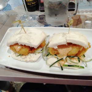 Bao de camarones