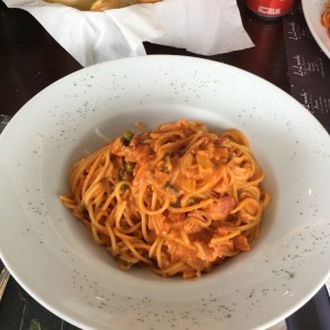 Spaghetti a la Boscaiola