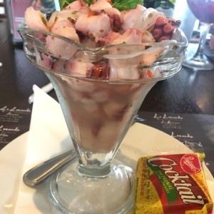 ceviche de pulpo