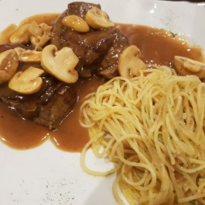 Filete de Res en Salsa Marsala