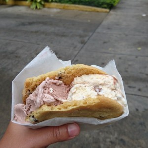 galleta de helado