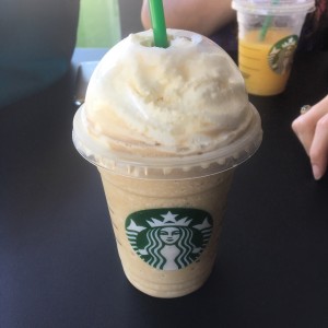 white chocolate frappucino