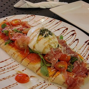 Antipasti - Burratta alla Scarpetta