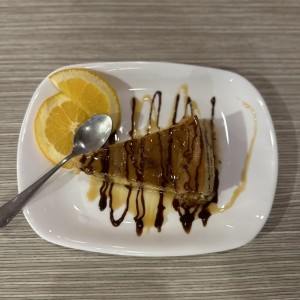 Flan de la casa