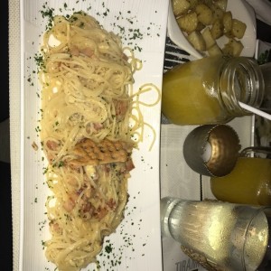 spaghetti al carbonara