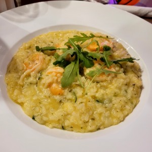 risotto de camarones 