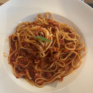 Rigatoni all?amatriciana