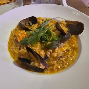 rissoto de mariscos