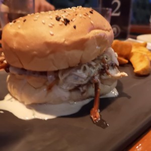 Hamburguesa Pulledpork