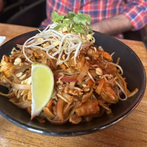 Pad Thai de Camarones 