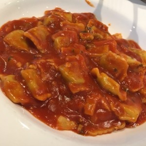 Raviolis de pollo