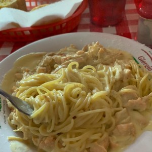 pasta con pollo