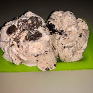 Helado de Brownie y Helado de Oreo