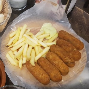 croquetas de pollo