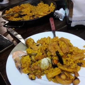 Paella Mixta para 2