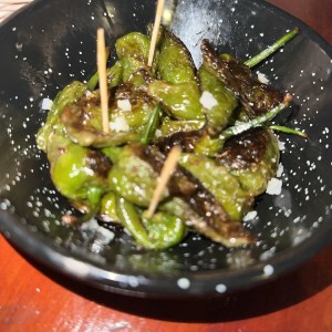 Pimientos al padron