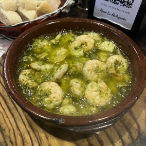 Mariscos - Gambas al ajillo