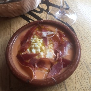 Tapa de Salmorejo