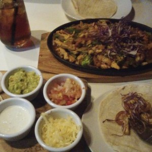 fajitas de pollo