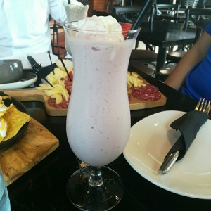 milkshake de fresa