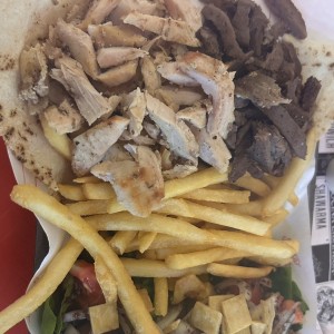 Sándwiches - Shawarma Mixto