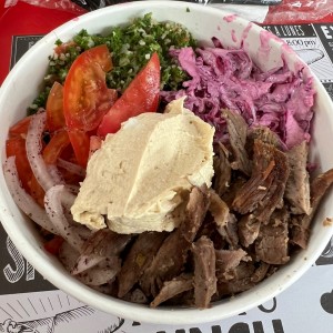 Bowl de Shawarma de Carne