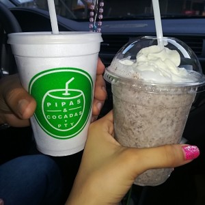 batido de cocada y oreo cocada