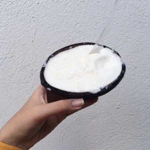 Helado de coco ??