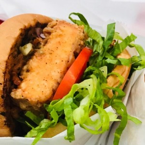 Hamburguesa de Pollo Vegano