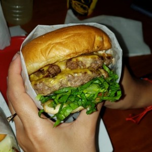 doble cheeseburger