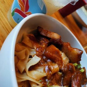 Pork Belly Rice Noodles