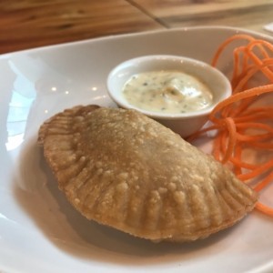 Empanada de hojaldre con pollo