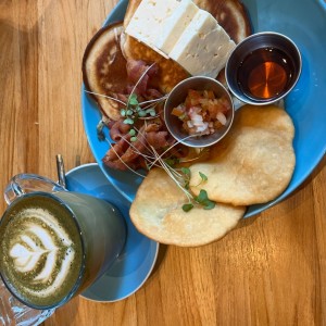 Big chef platter ? and dirty matcha ?