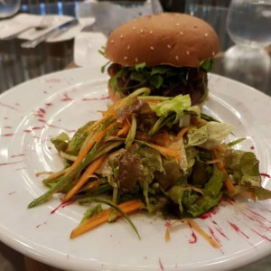 hamburguesa vegetariana