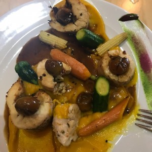 Pollo relleno