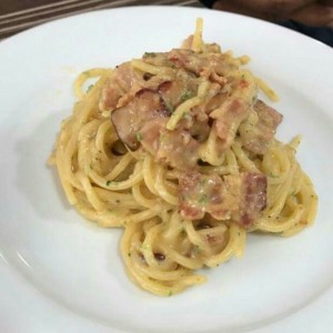 Pasta a la carbonara