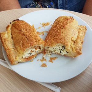 pastelito de ricotta y espinaca