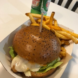 Hamburguesa de pollo