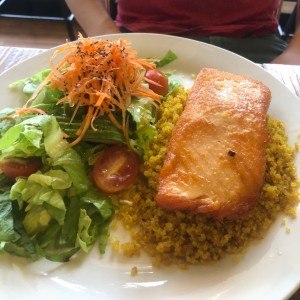 orange salmon