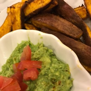 guacamole con camote