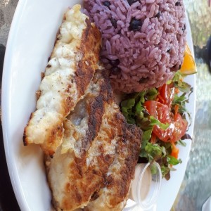 Filete de pescado a la plancha