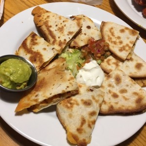 quesadillas pollo y bacon